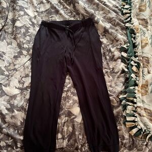 Navy Straight Leg Pants